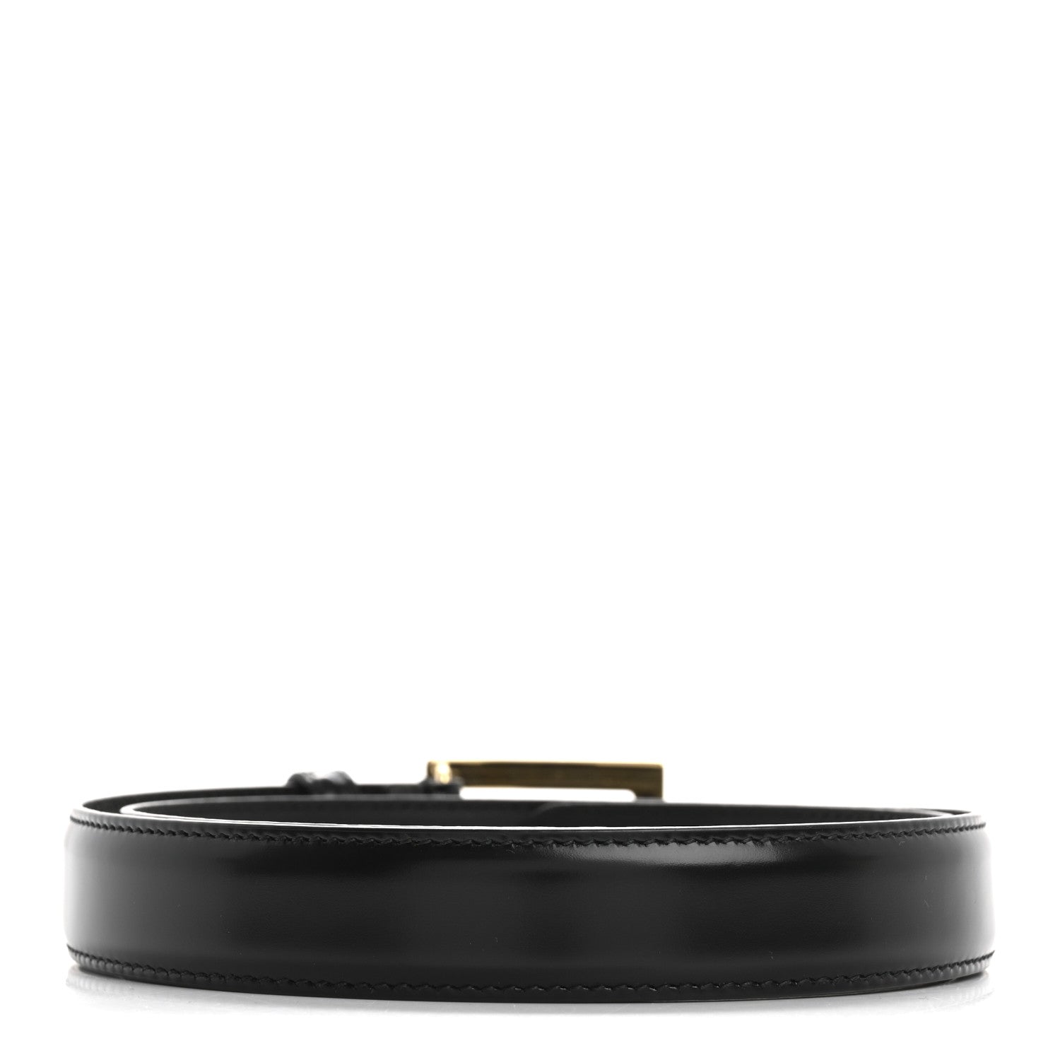 Gucci Calfskin Icaro G Cube 25mm Belt 80 32 Black 2 of 5