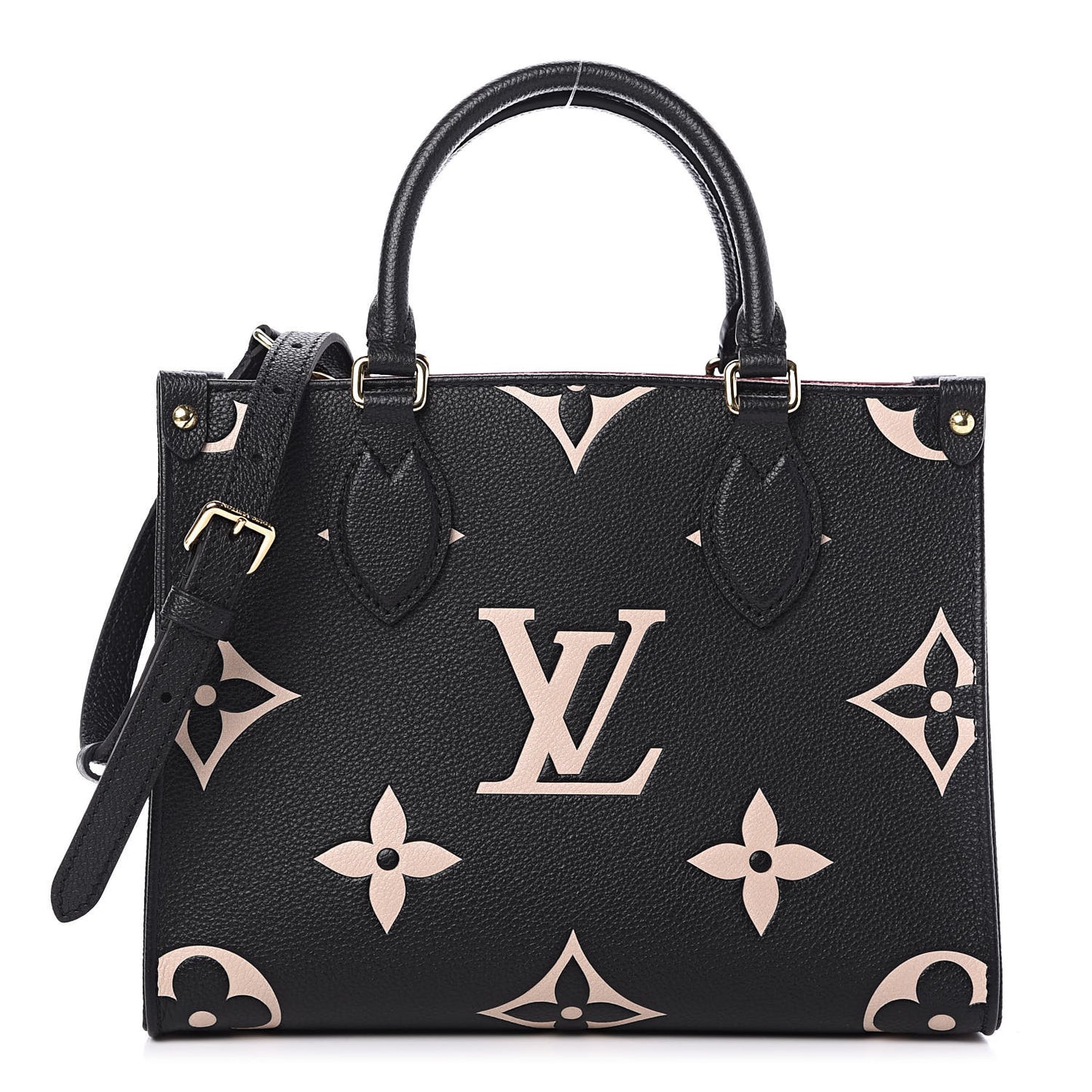 Empreinte Monogram Giant Onthego PM Black Beige