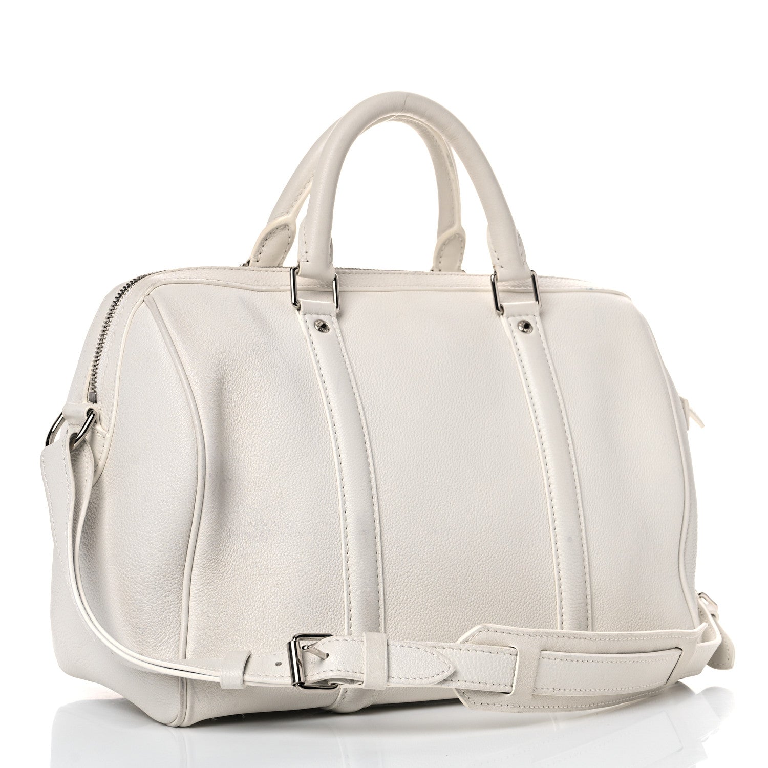 Louis Vuitton Veau Cachemire SC Bag PM White 2 of 33