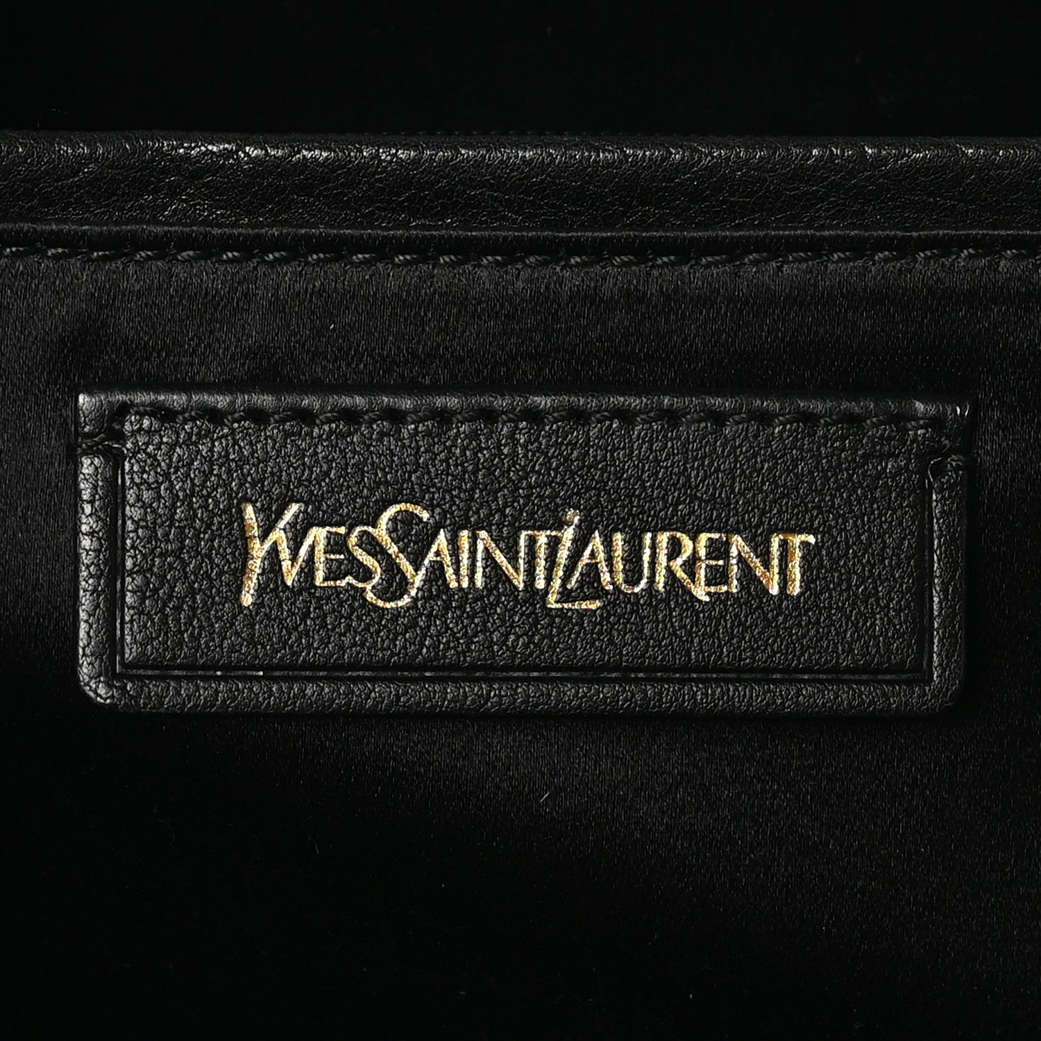 Saint Laurent Pony Hair Leopard Print Large Cabas Chyc Black 6 of 9