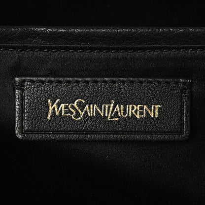 Saint Laurent Pony Hair Leopard Print Large Cabas Chyc Black 6 of 9