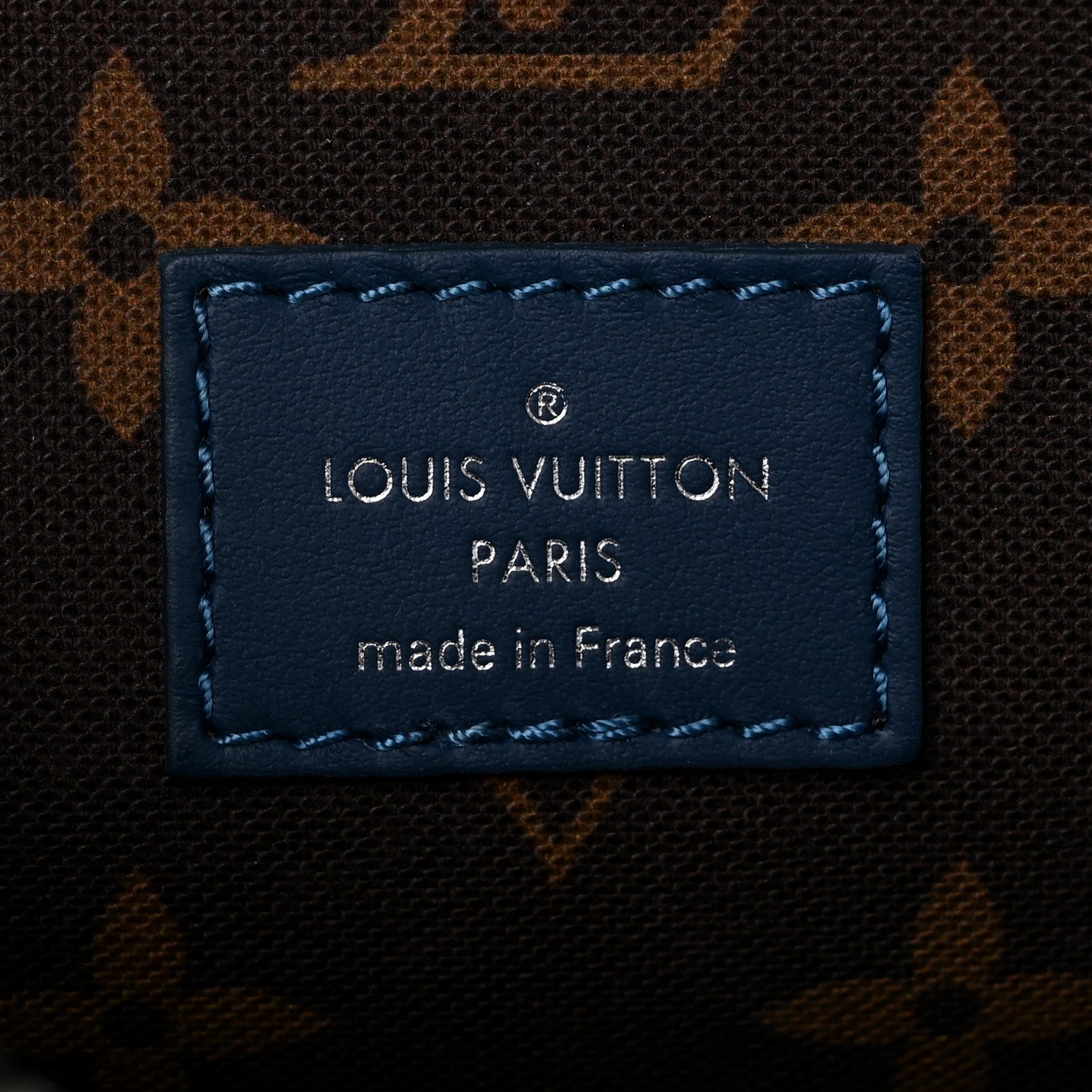 Louis Vuitton Monogram Keepall Bandouliere 25 Atlantic Blue 6 of 9