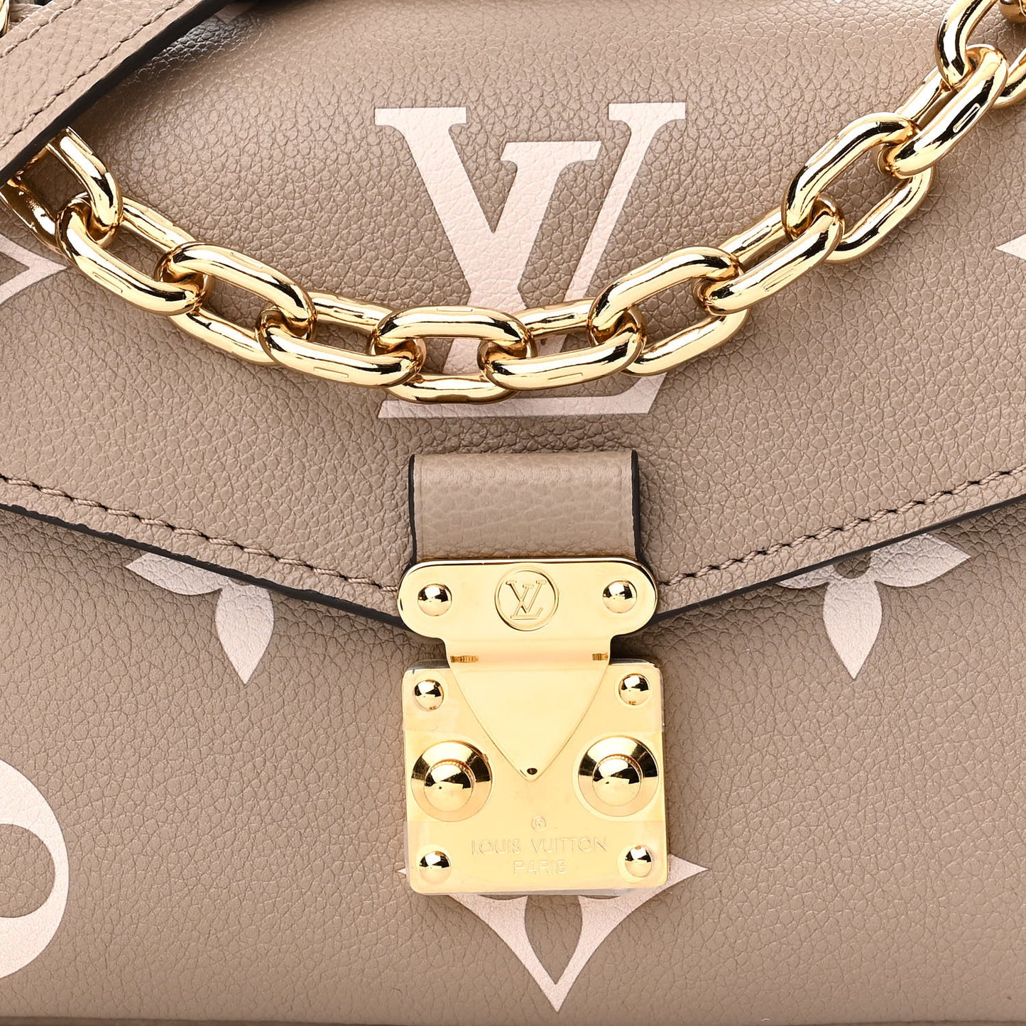 Empreinte Monogram Giant Pochette Metis East West Tourterelle Creme