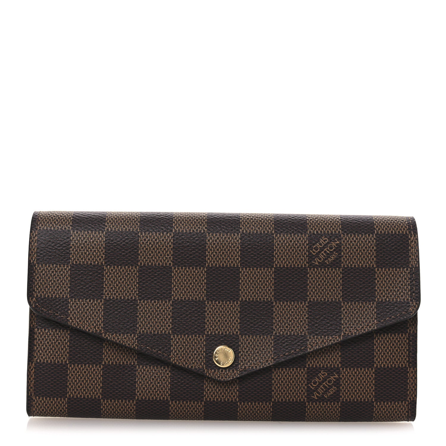 Louis Vuitton Damier Ebene Sarah Wallet NM 1 of 7