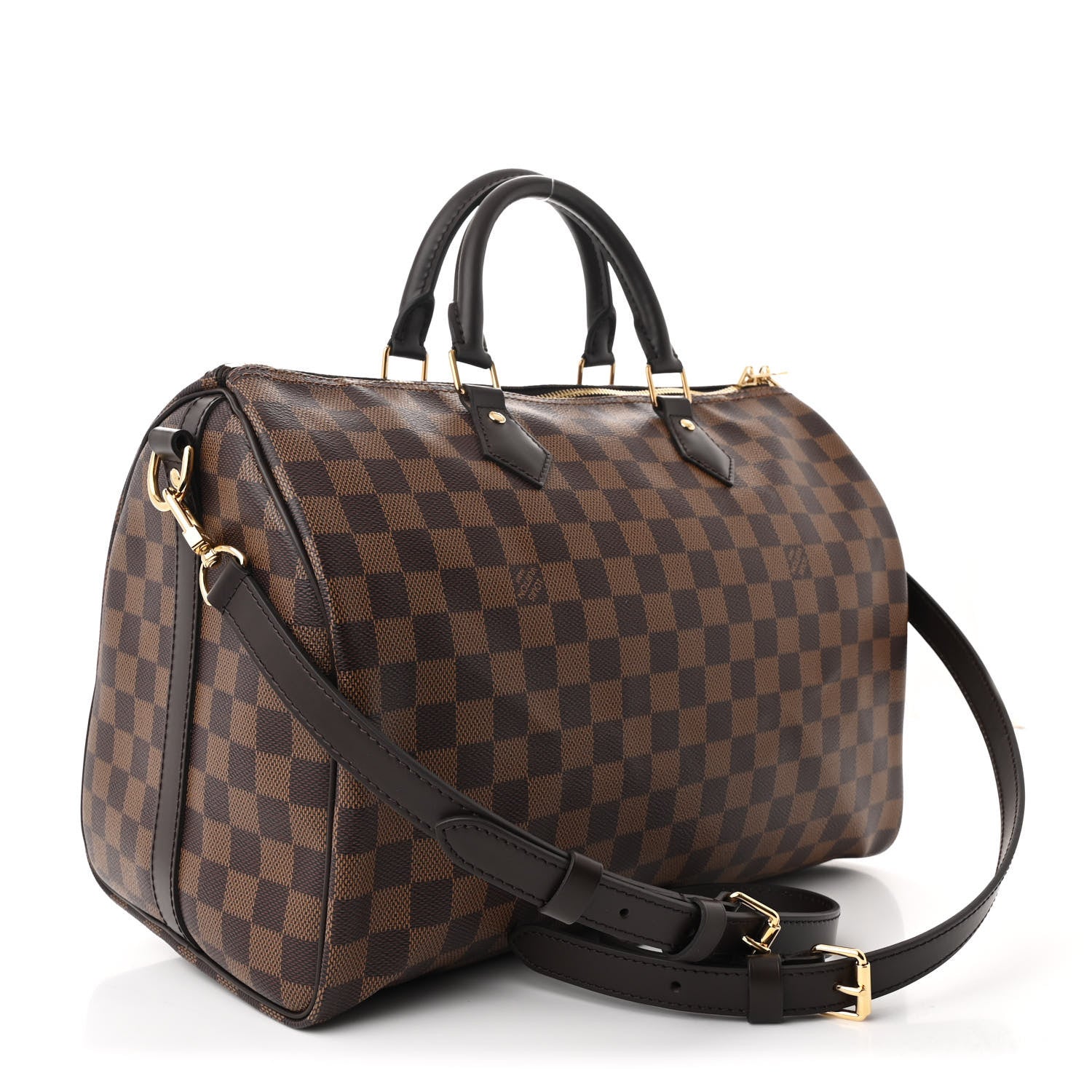 Louis Vuitton Damier Ebene Speedy Bandouliere 35 3 of 9