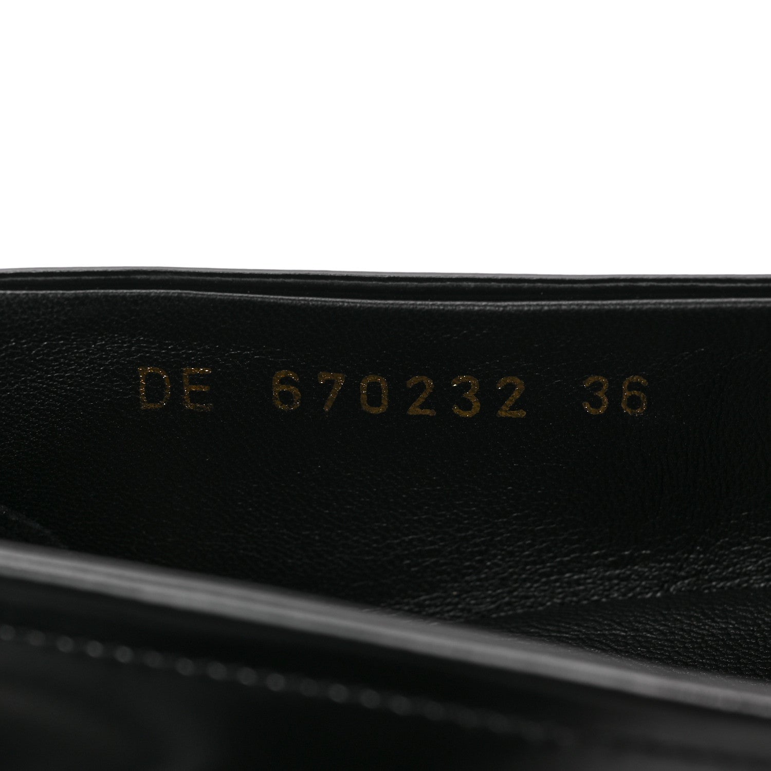 Saint Laurent Patent Calfskin Penny Loafers 36 Black 7 of 9