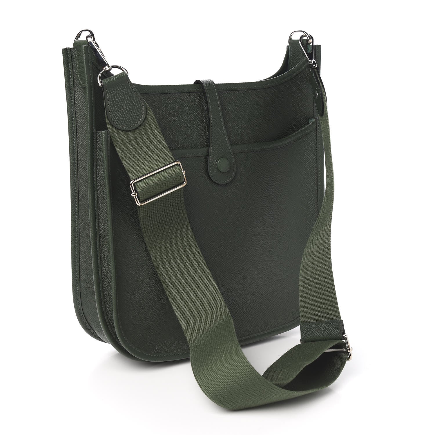 Hermes Epsom Evelyne III PM Vert Anglais 2 of 10