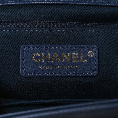 Chanel Caviar Quilted Medium Business Affinity Flap Navy 6 of 10