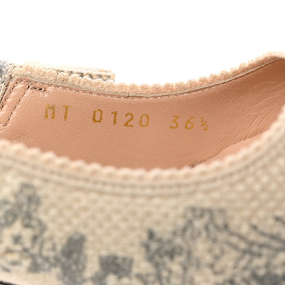 Christian Dior Cotton Ribbon Toile De Jouy J'Adior Slingback 65mm Pumps 36.5 Grey Stone 8 of 11