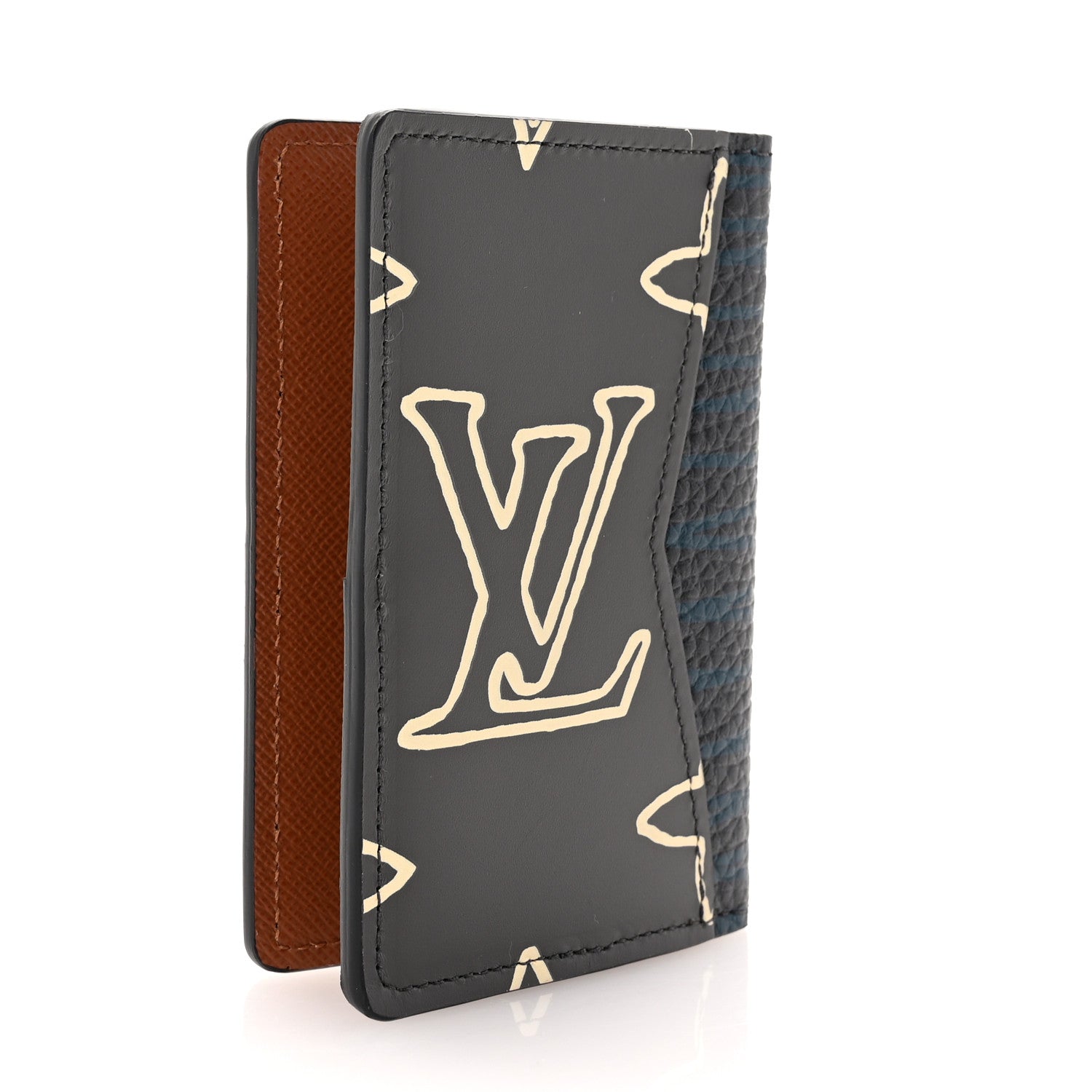 Louis Vuitton Monogram Eclipse Patchwork Pocket Organizer NM 3 of 7