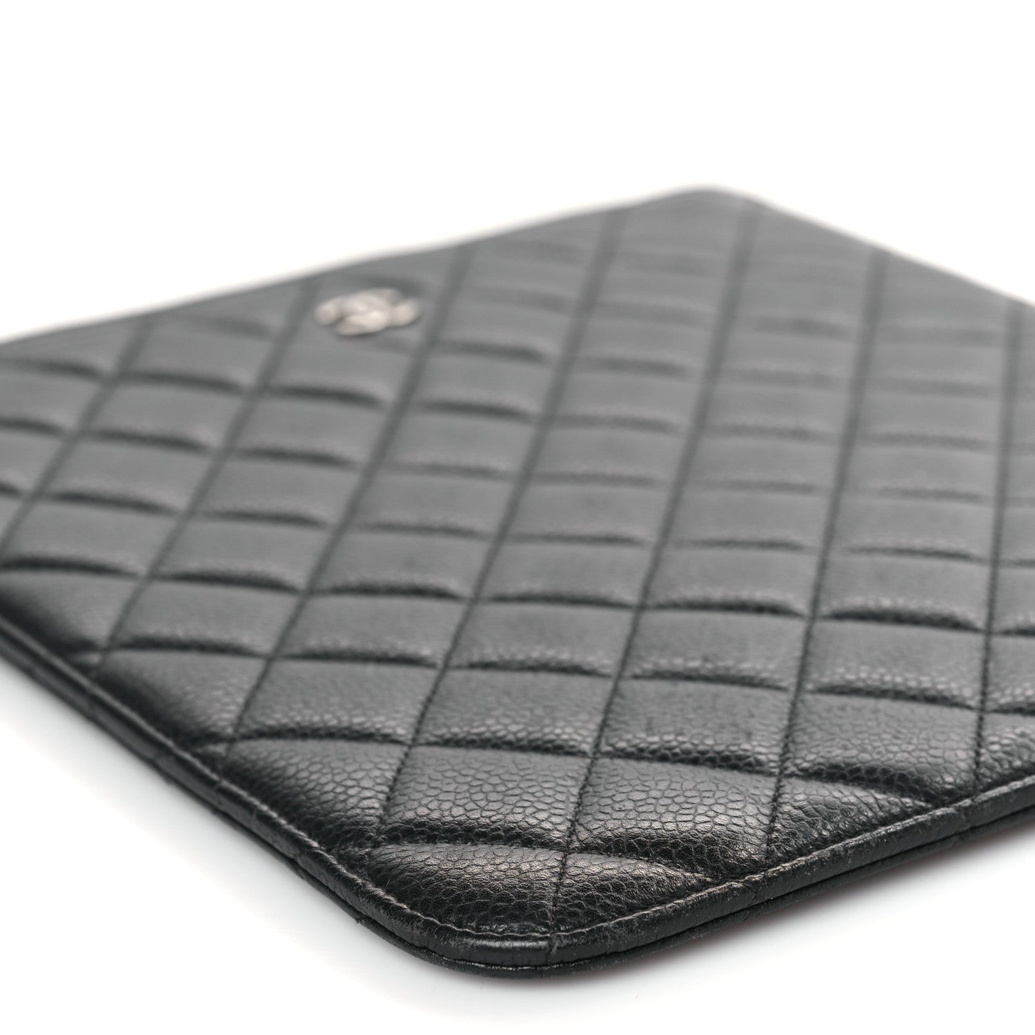 Chanel Caviar Quilted iPad Case Black 8 of 9
