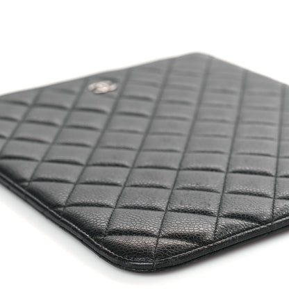 Chanel Caviar Quilted iPad Case Black 8 of 9