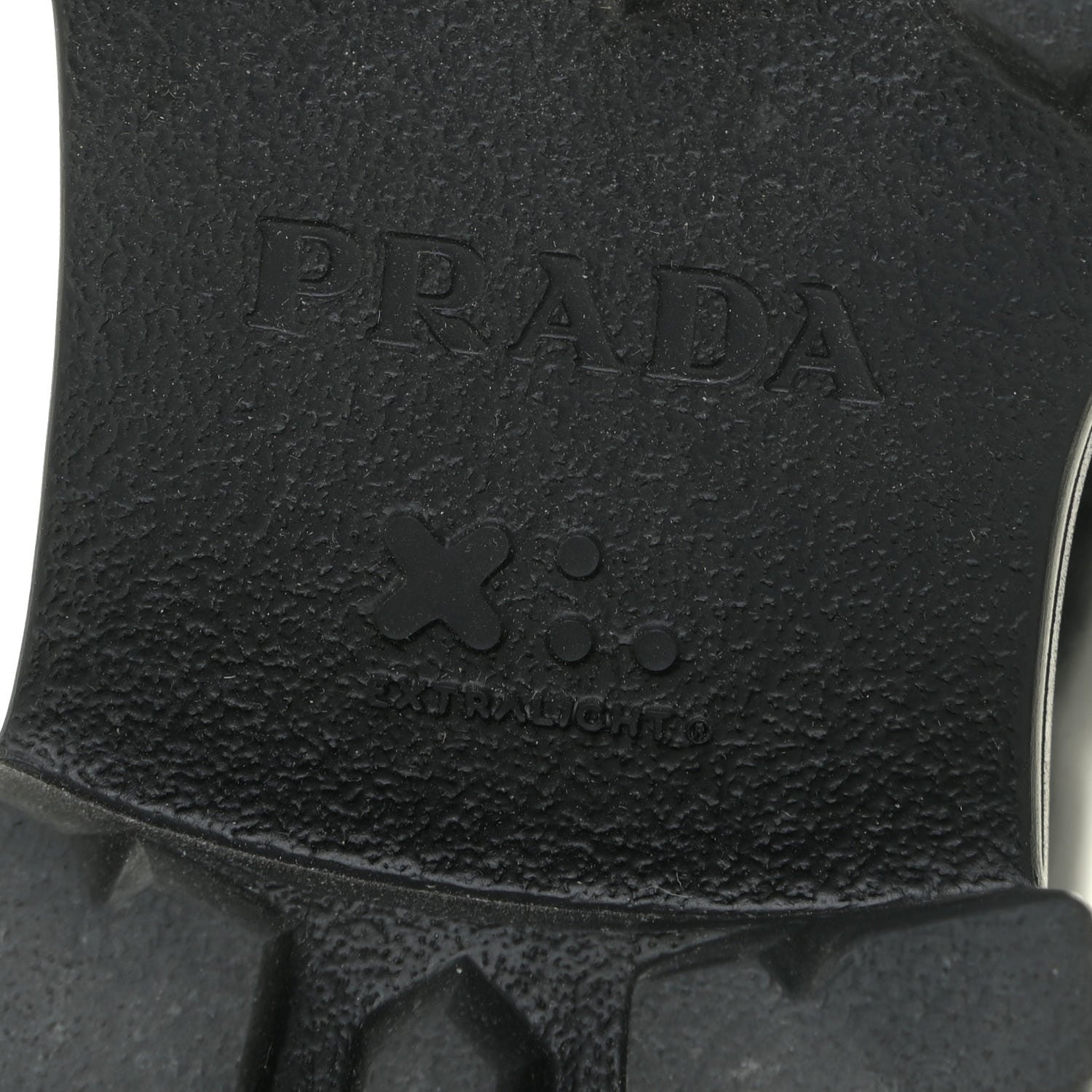 Prada Spazzolato Triangle Logo Monolith Pointy 55mm Loafers 37.5 Black 11 of 17