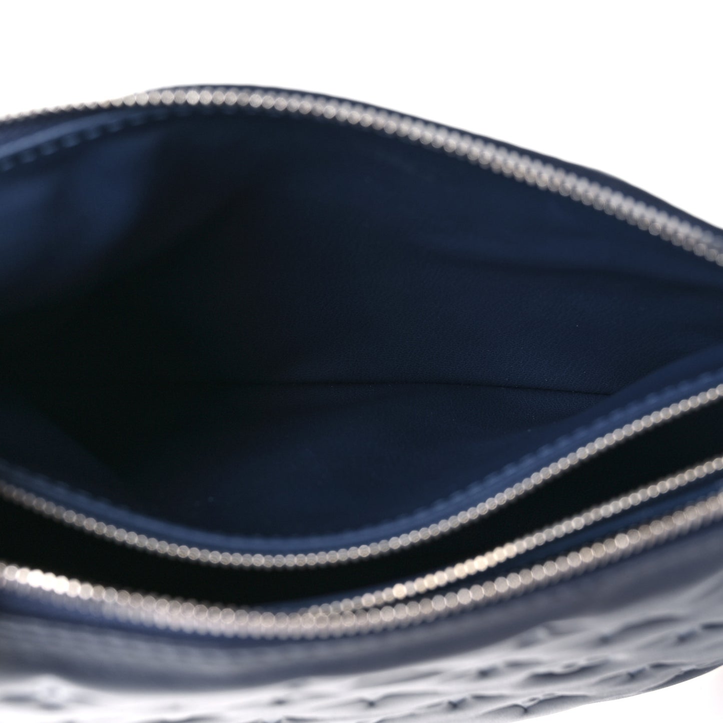 Lambskin Embossed Monogram Coussin PM Navy