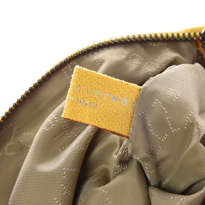 Stella McCartney Shaggy Deer Quilted Falabella Wristlet Yellow 7 of 9