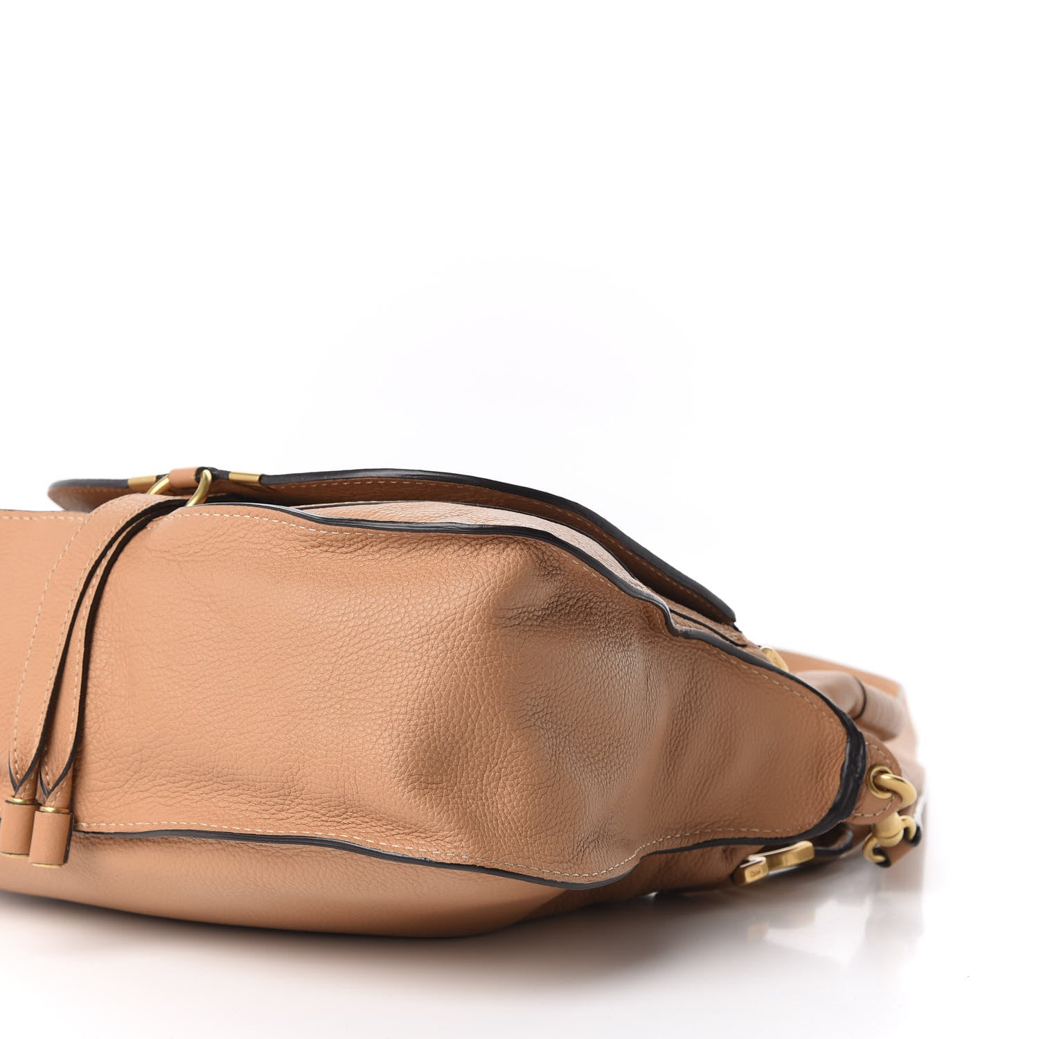 Chloe Calfskin Medium Marcie Satchel Tan 7 of 10