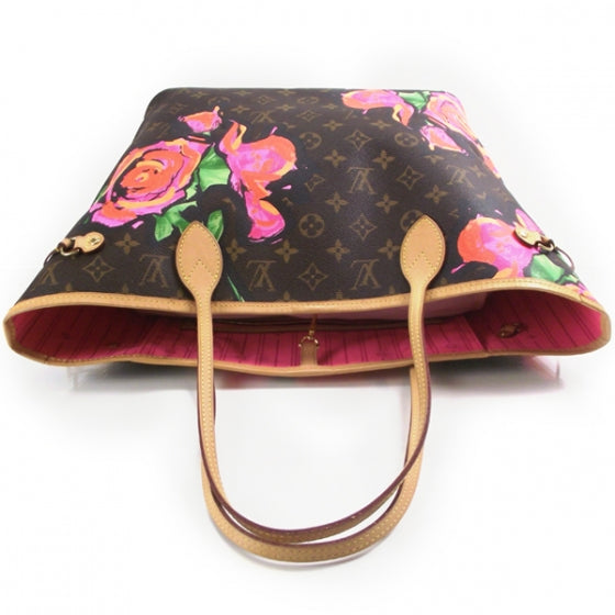 Monogram Roses Neverfull MM