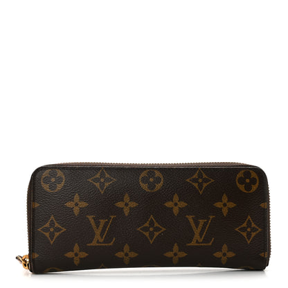 Louis Vuitton Monogram Clemence Wallet Rose Ballerine 1 of 12