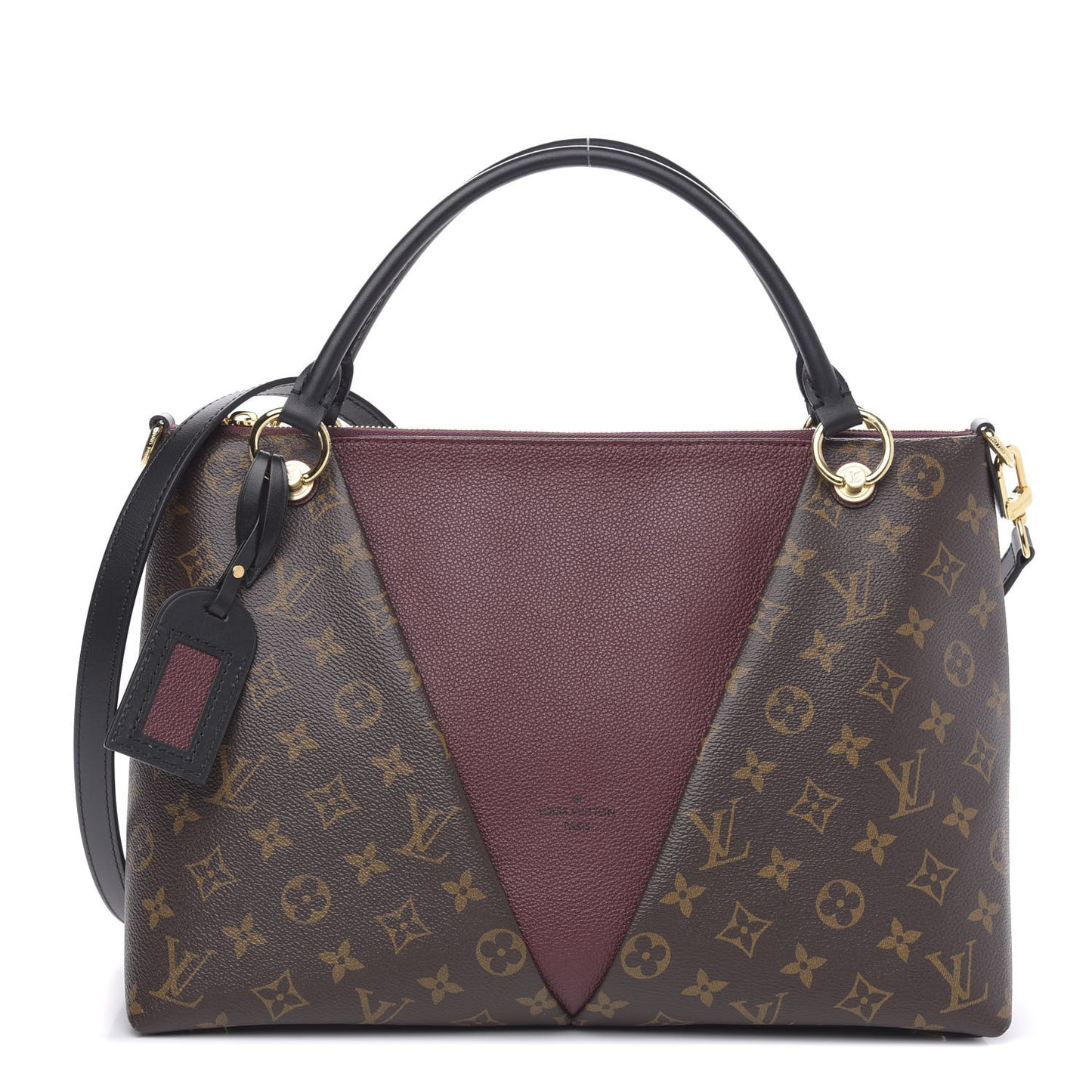 Monogram V Tote MM Bordeaux