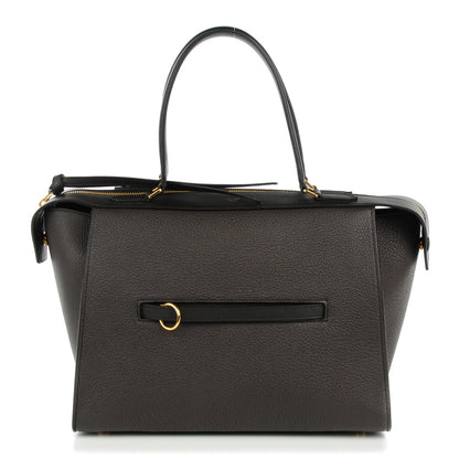 Celine Goatskin Smooth Calfskin Small Ring Bag Dark Taupe 1 of 6
