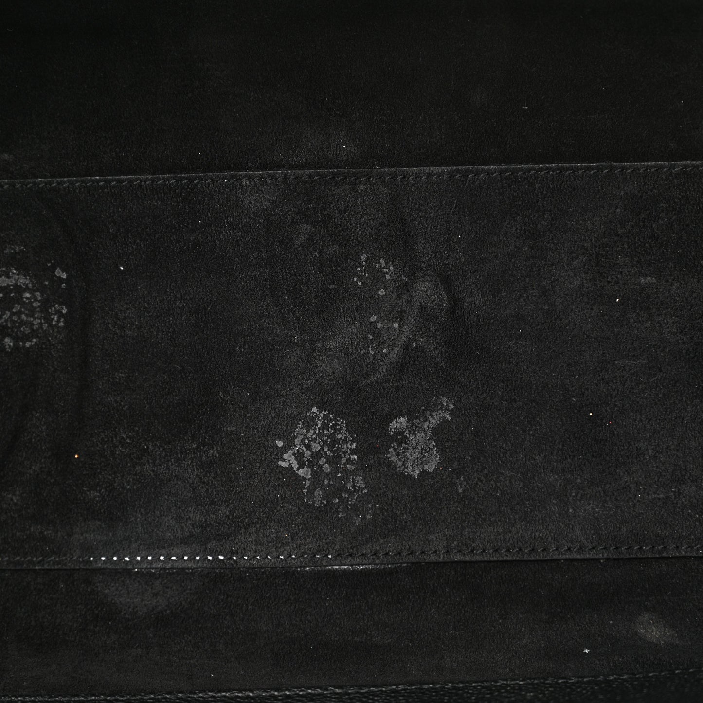 Grained Calfskin Medium Cabas Rive Gauche Black