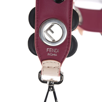 Fendi Calfskin F is Studded Flower Strap You Camelia 5 of 5