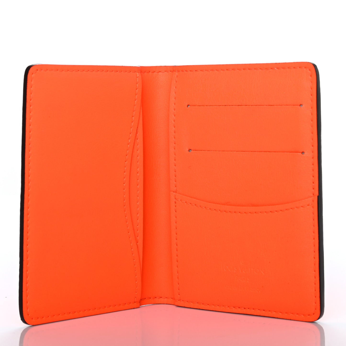 Neon Damier Infini Pocket Organizer Orange