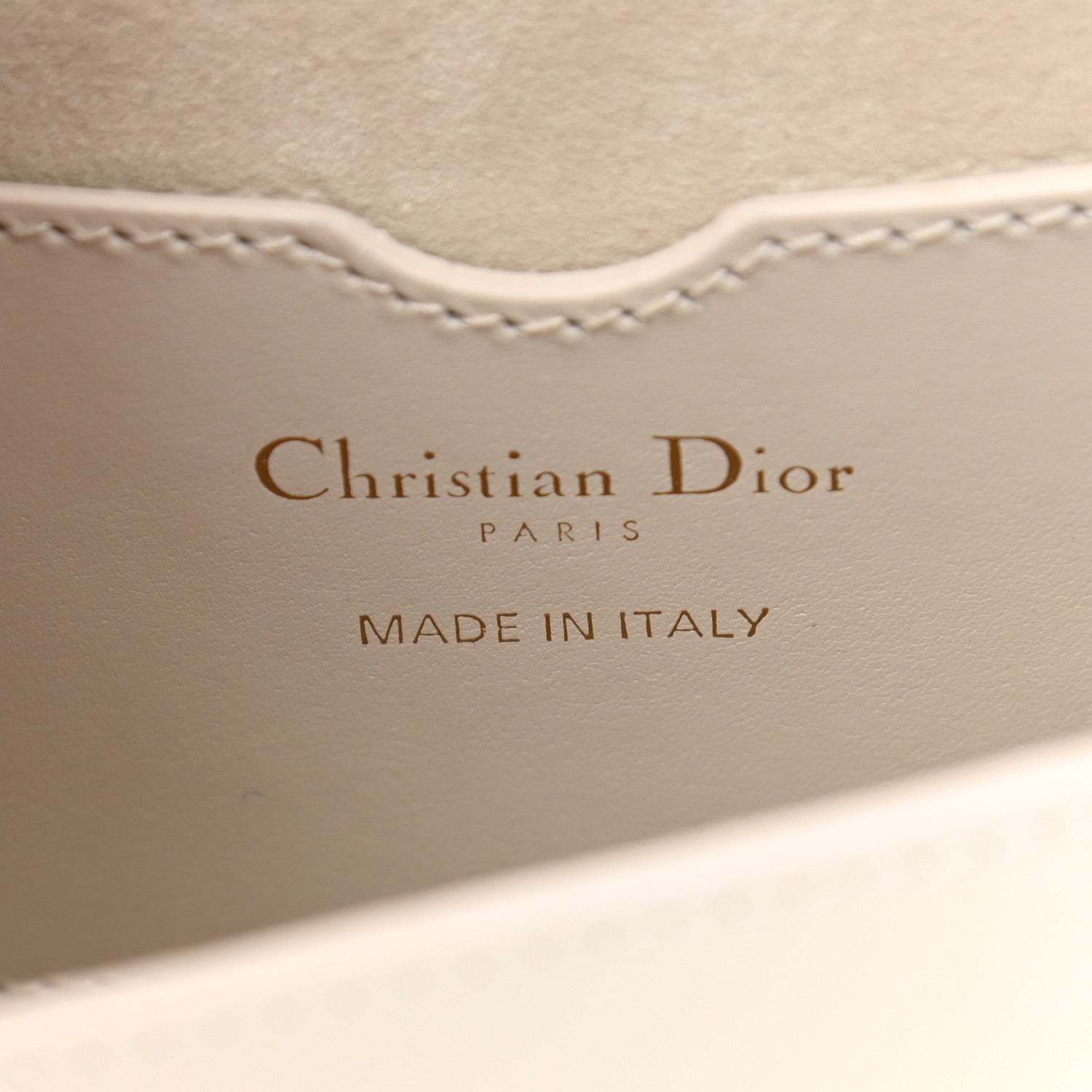 Christian Dior Box Calfskin East West Bobby Bag Latte 6 of 11