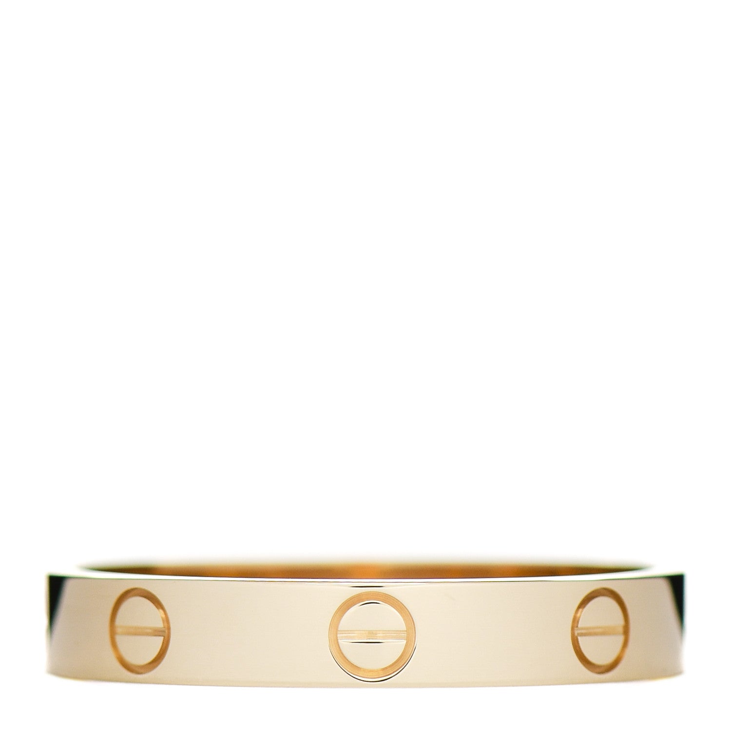 Cartier 18K Yellow Gold 3.5mm LOVE Wedding Band Ring 62 10 1 of 5