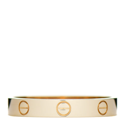Cartier 18K Yellow Gold 3.5mm LOVE Wedding Band Ring 62 10 1 of 5