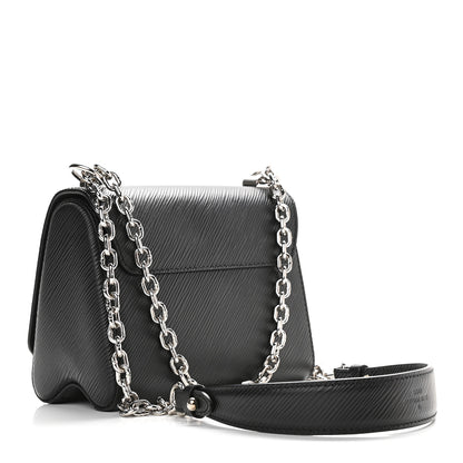 Louis Vuitton Epi Twist Shoulder Bag PM Black 3 of 8