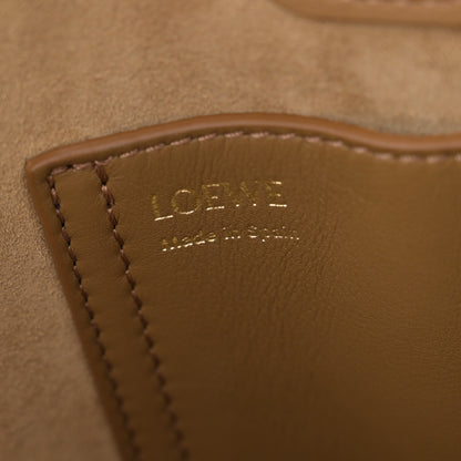 Loewe Smooth Calfskin Mini Pebble Bucket Bag Oak 6 of 9