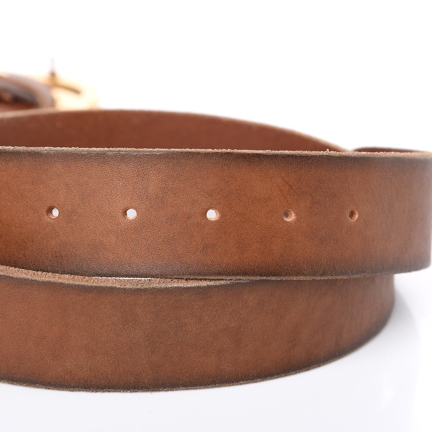 Gucci Faded Calfskin Double G 40mm Belt 90 36 Cuir 6 of 8