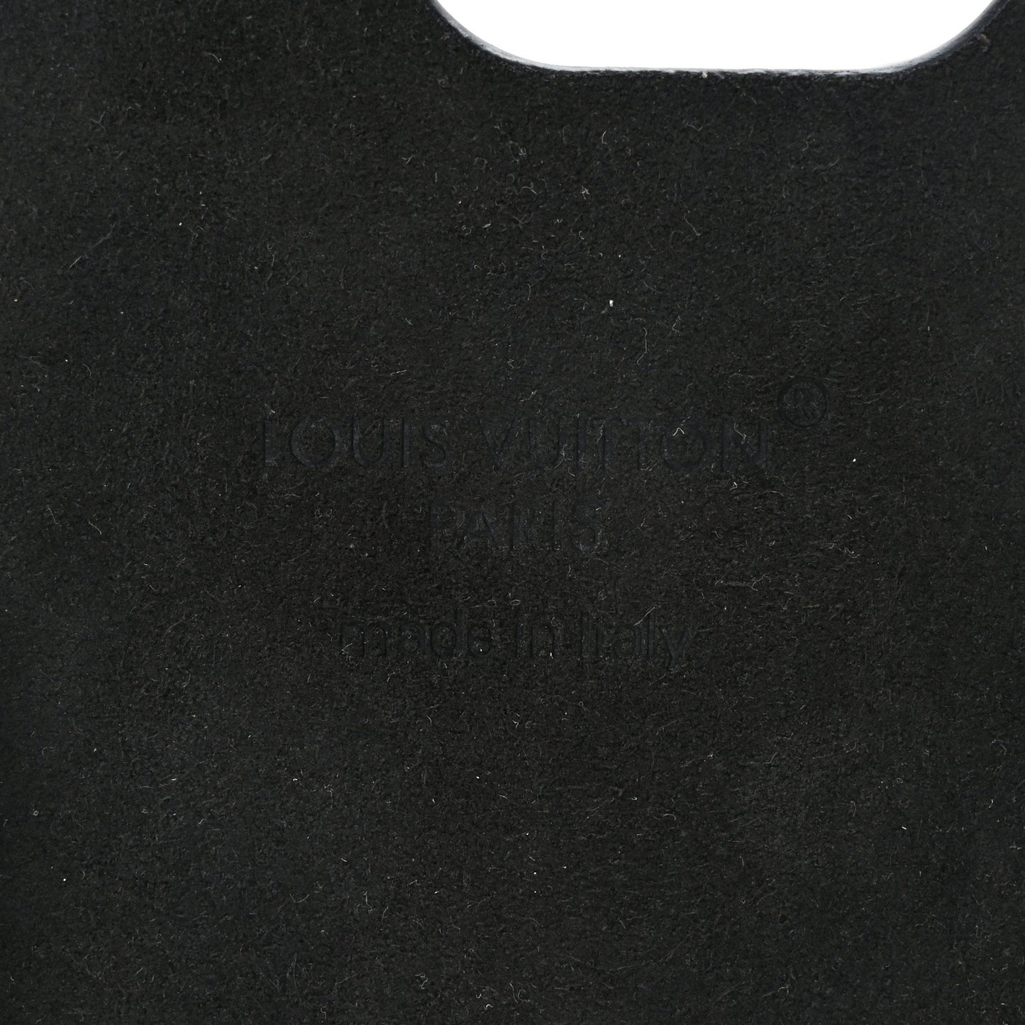 Reverse Monogram Pallas iPhone 14 Pro Bumper Black