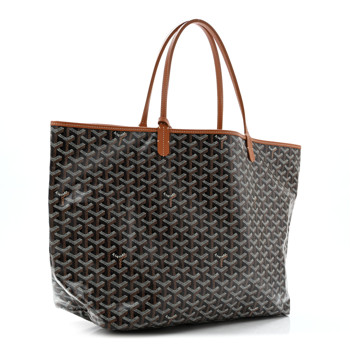 Goyard Goyardine Saint Louis GM Black Gold 4 of 11