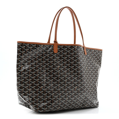 Goyard Goyardine Saint Louis GM Black Gold 4 of 11
