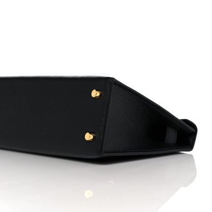 Hermes Epsom Mini Kelly Sellier 20 Black 19 of 32