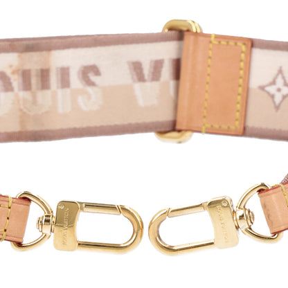 Louis Vuitton Jacquard Speedy Bandouliere 20 Shoulder Strap Beige 3 of 5
