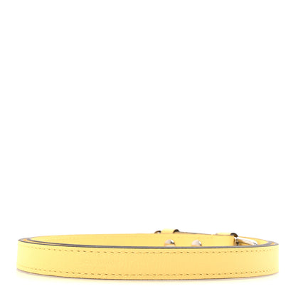 Louis Vuitton Calfskin Buci Shoulder Strap Jaune 2 of 4