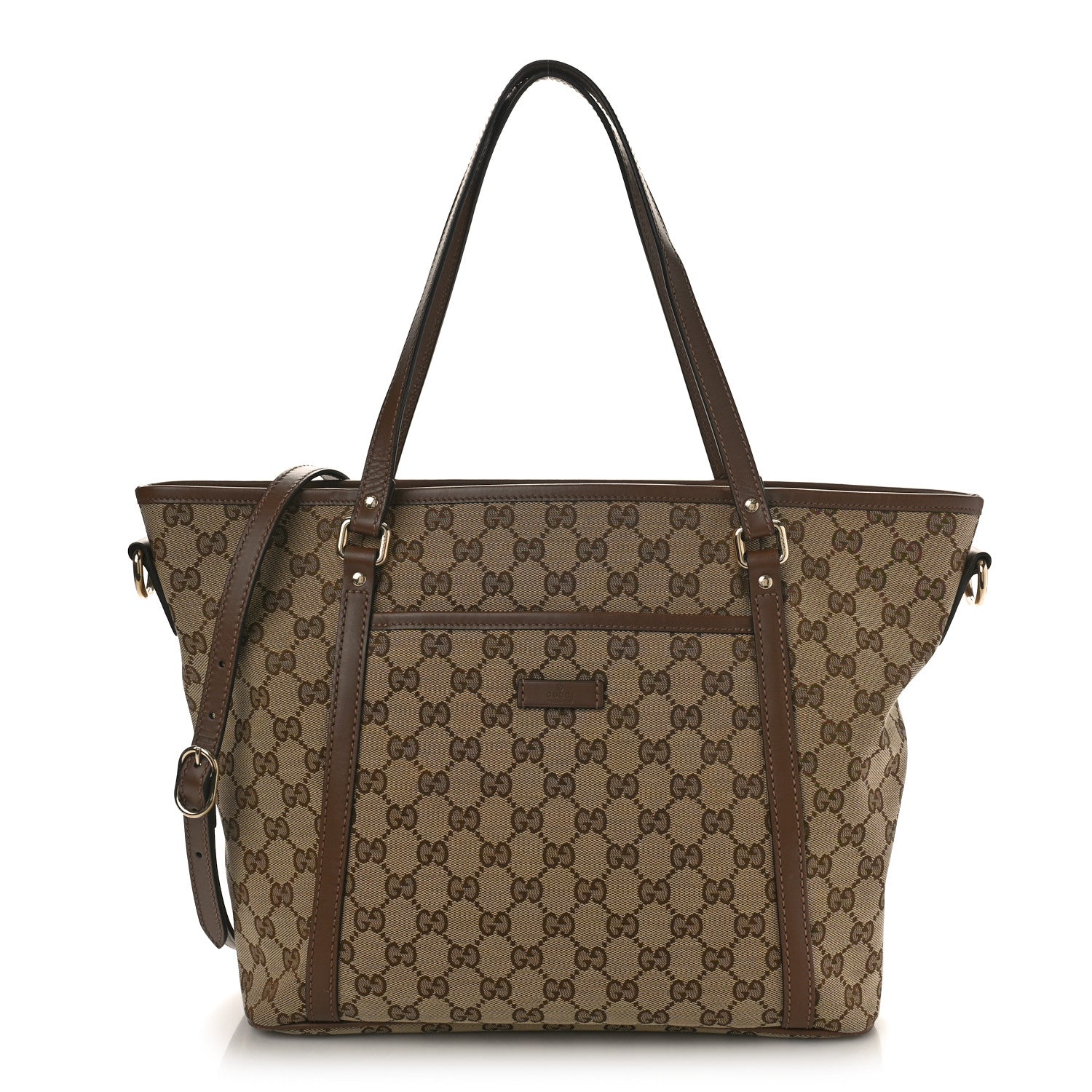 Gucci GG Supreme Monogram Medium Joy Tote Brown 1 of 9