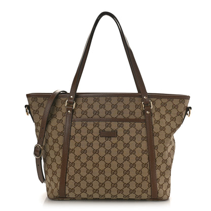 Gucci GG Supreme Monogram Medium Joy Tote Brown 1 of 9