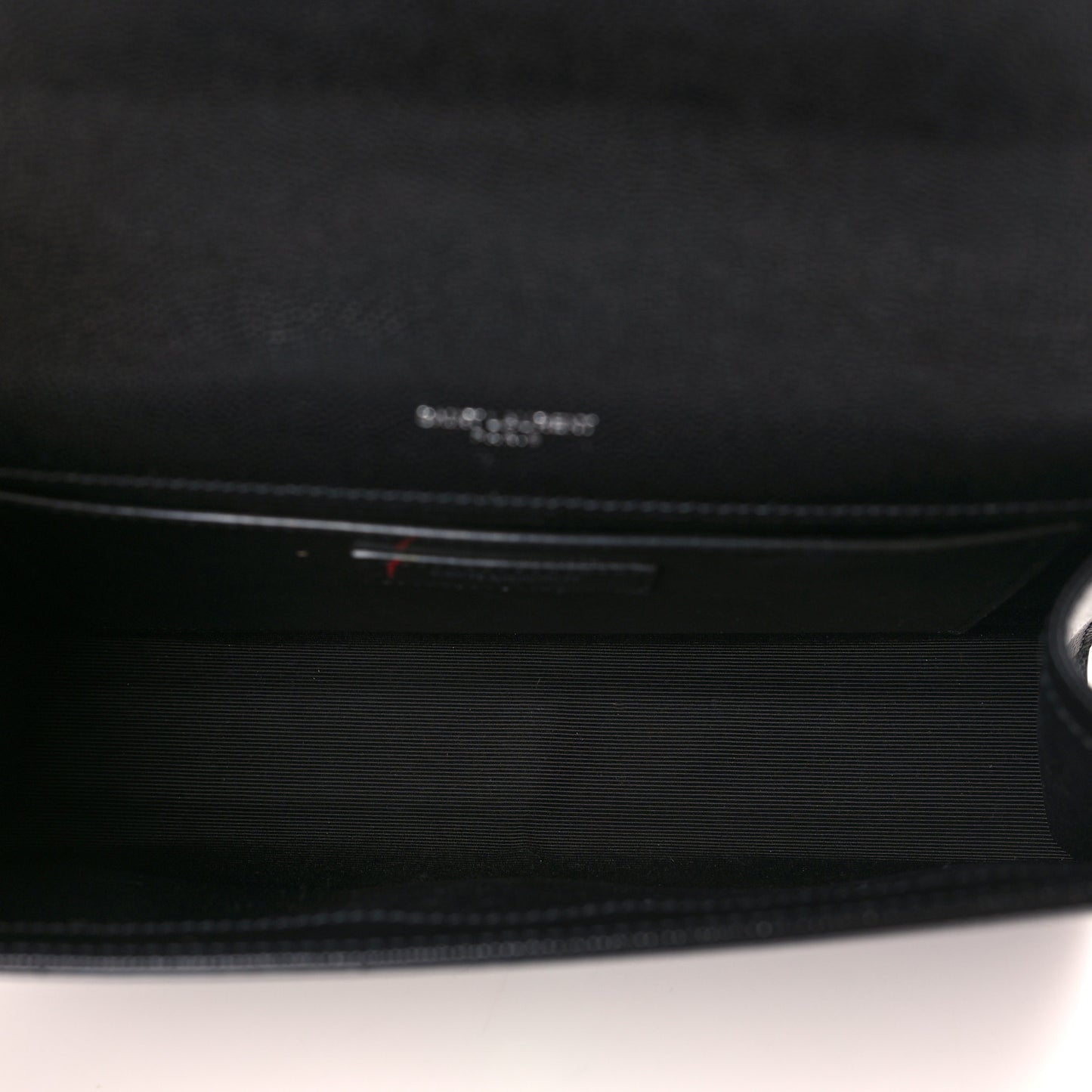 Grain De Poudre Medium Classic Monogram Kate Satchel Black