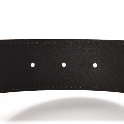 Gucci Calfskin Interlocking G 40mm Belt 95 38 Black 4 of 5