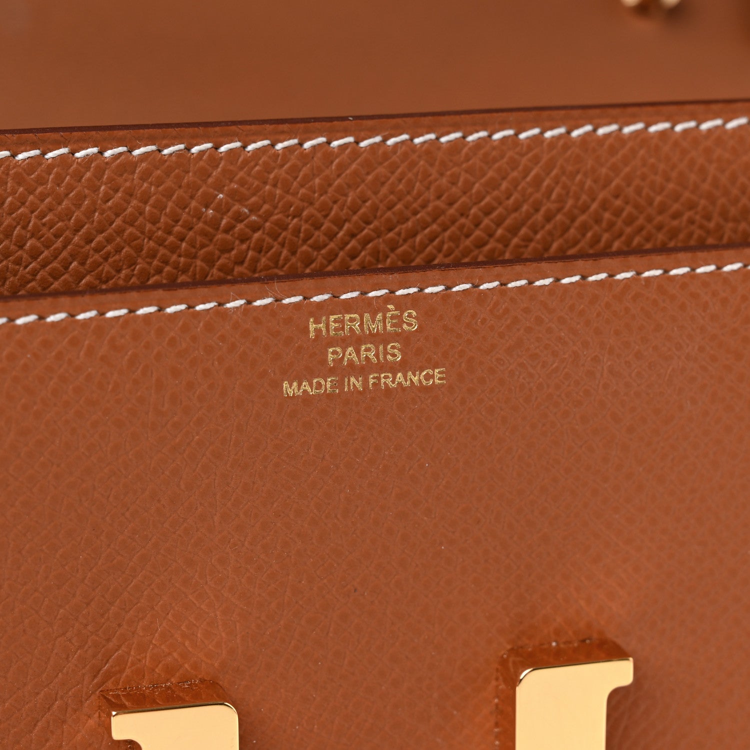 Hermes Epsom Constance Long Wallet To Go Gold 6 of 8