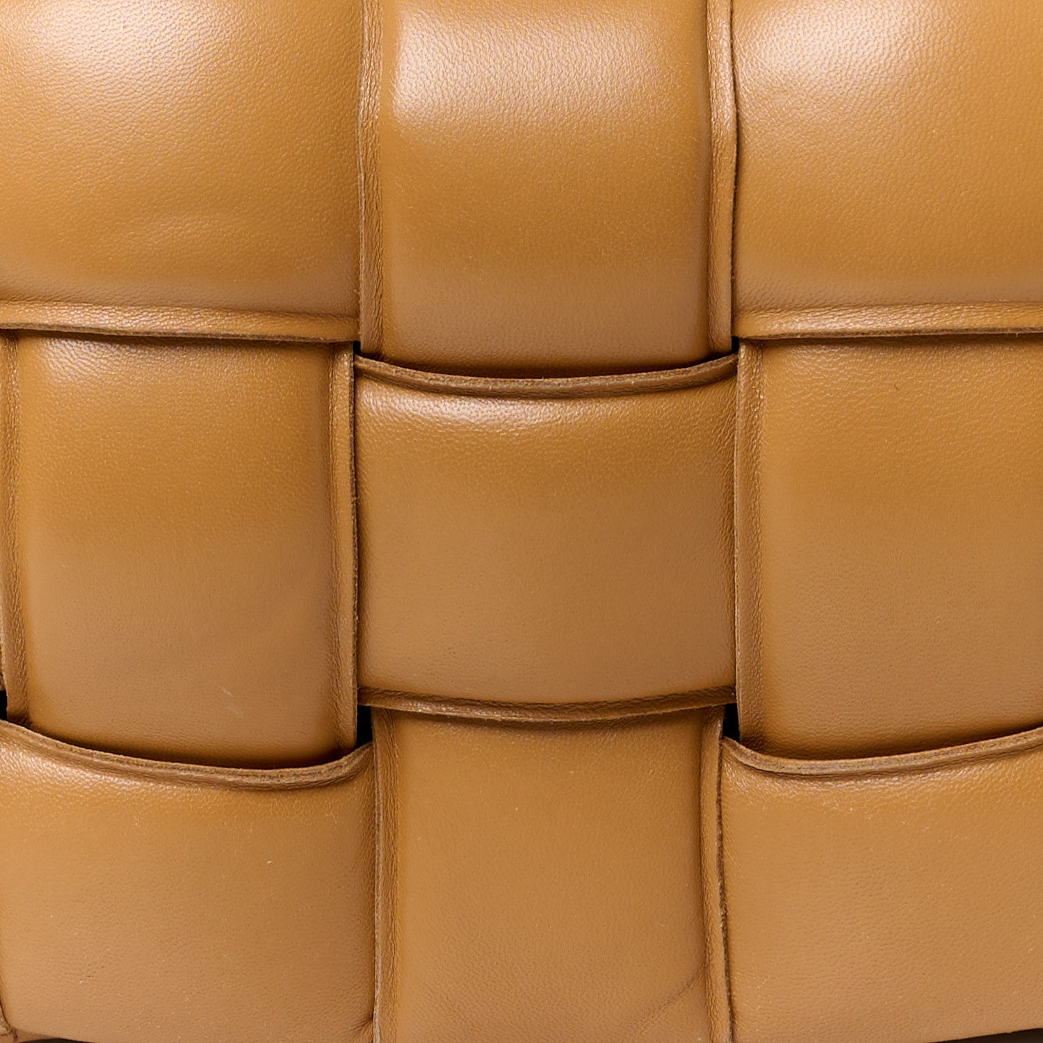 Bottega Veneta Nappa Maxi Intreccio Padded Cassette Crossbody Bag Caramel 10 of 12
