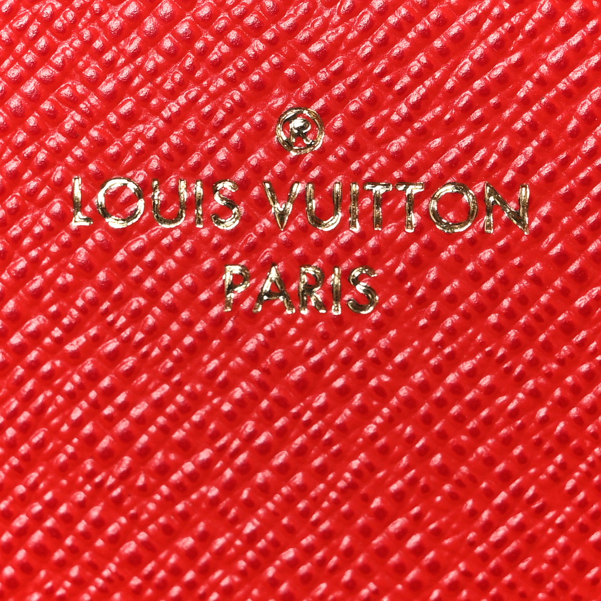 Monogram Sarah Wallet NM Coquelicot