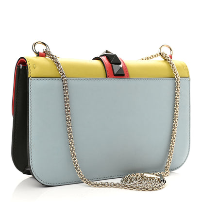 Valentino Garavani Vitello Medium Glam Lock Rockstud Flap Multicolor 3 of 9