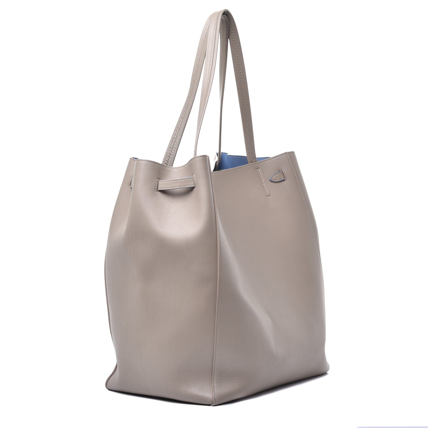 Smooth Calfskin Medium Belt Cabas Phantom Beige