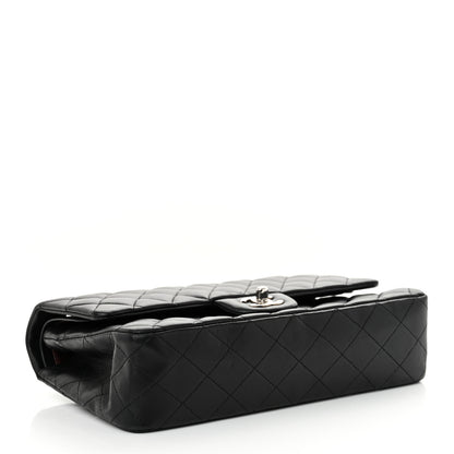 Chanel Lambskin Quilted Medium Double Flap Black 4 of 15
