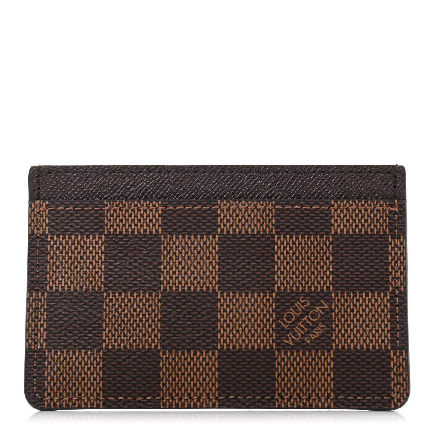 Damier Ebene Card Holder